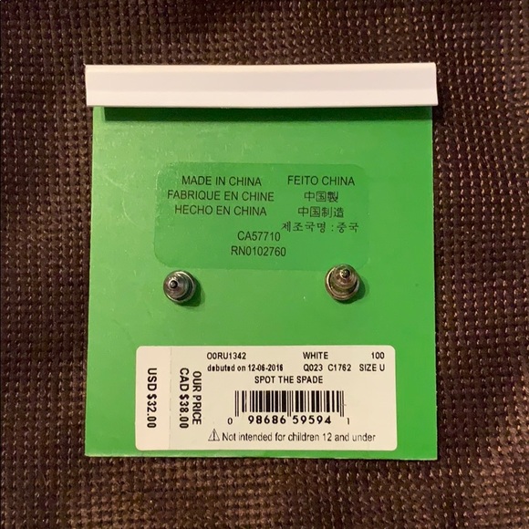 Kate Spade ♠️ earrings - Picture 3 of 4